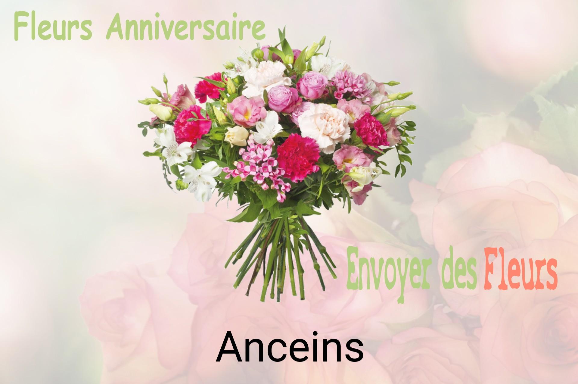 Bouquet de fleurs d’anniversaire livré à Anceins
